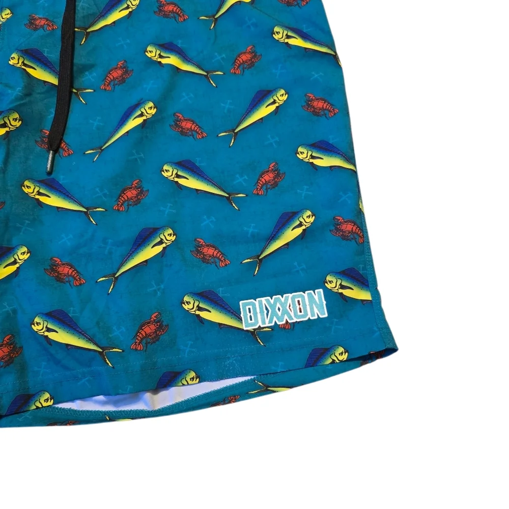 Dixxon Mahi Mahi Boardshorts Unlined Size 44